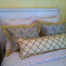 bed comforters/shams etc.