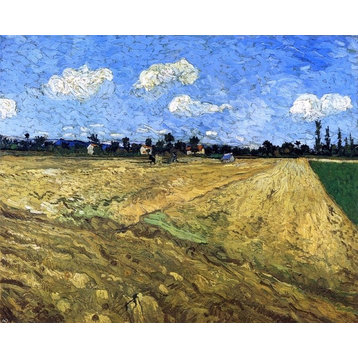 Vincent Van Gogh The Ploughed Field Wall Decal