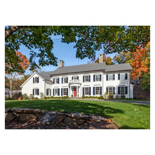 Darien Colonial - Traditional - Exterior - Other - by VanderHorn ...