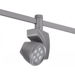 WAC Lighting - Reflex PRO 17W LED Spot 3500K Flexrail Single Circuit Head, Platinum - High performance and precise thermal management with robust die-cast construction makes this luminaire perfect for general, accent and wall wash applications in residential and commercial environments. For use with WAC Lighting's 120V Flexible Rail system.