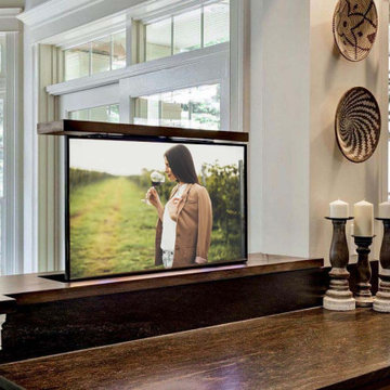 Kitchen Counter TV Lift