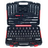 Tool Set- 135 Piece by Stalwart, Set Includes Screwdriver, Wrench, & Ratchet Set