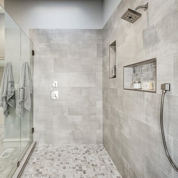 Modern Bathroom Remodel with Skylight