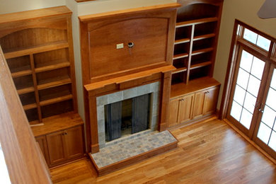 Family room - family room idea in Atlanta
