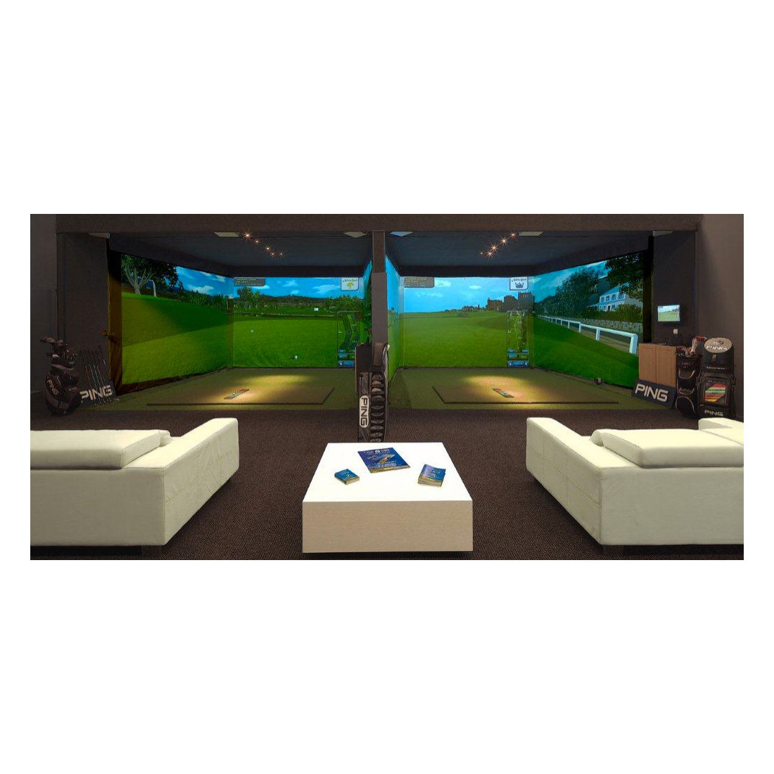 Custom Indoor Golf Rooms