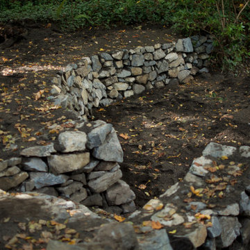 Stone Retaining Wall