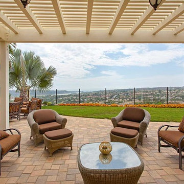 Carlsbad Porch Renovation and Outdoor Firepit