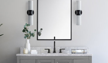 Black and White in the Bathroom