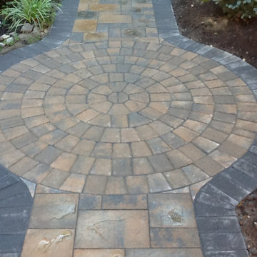 Circular Paver Walkway
