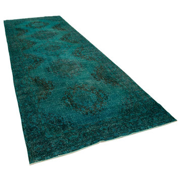 Rug N Carpet - Handmade Oriental 4' 9'' x 13' 4'' One-of-a-Kind Runner Rug