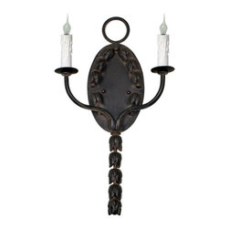SC-138 Custom Hand Made Iron Sconce - Wall Sconces