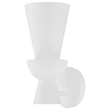 Troy Florence Wall Sconce in Gesso White