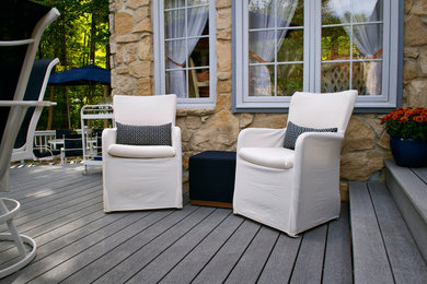 Example of a classic deck design in Indianapolis