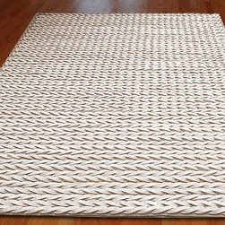 Natural Braid Felt 4' x 6' Rug - Area Rugs