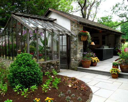 Best Attached Greenhouse Design Ideas & Remodel Pictures | Houzz - SaveEmail
