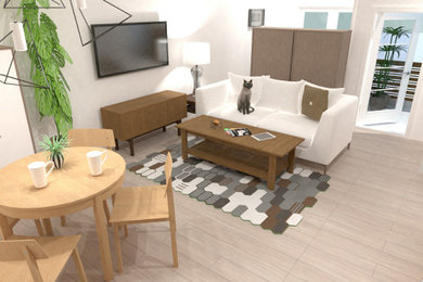 Home design - contemporary home design idea in Vancouver