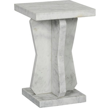 Side Table VASCO White Marble