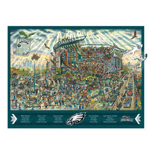 YouTheFan NFL New England Patriots Wooden Retro Series Puzzle