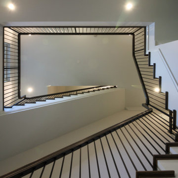 Project #82 | Three-Level Staircase with Extended Balcony