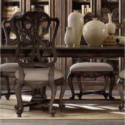 Rhapsody Wood Back Side Chairs (2) - Dining Chairs