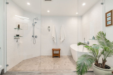 Foto de cuarto de baño contemporáneo extra grande