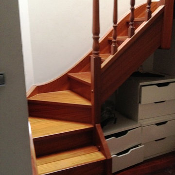 Reforma de cocina - comedor y escaleras en Azpeitia