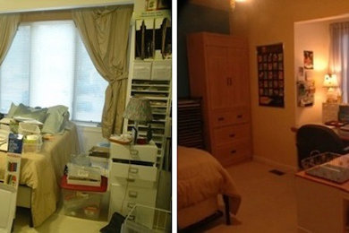 Inspiration for a home office remodel in Other