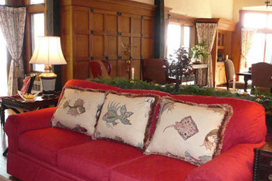 Example of a living room design in Other