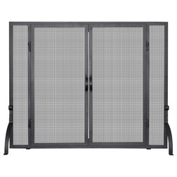 Industrial Fireplace Screens by Beyond Stores