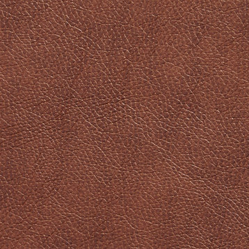Brown Breathable Leather Look And Feel Upholstery By The Yard