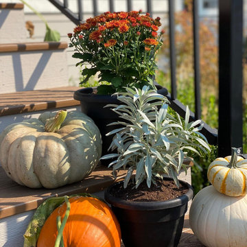 Cozy Fall Inspired Front Porch
