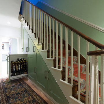 Under stairs pull-outs