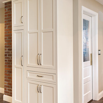 White Inset Pantry
