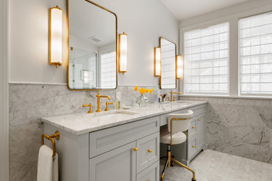 Elegant bathroom photo in Philadelphia