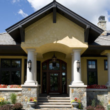 outside