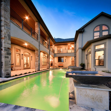 Contemporary ICF Construction Home