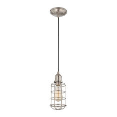 Savoy House Vintage Mini Pendant, Satin Nickel - 7-4133-1-SN
