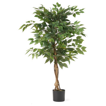Wasco Artificial Ficus Tree, Green, 23.62 W X 23.62 D X 47.24 H