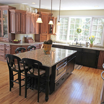 Maple Cabinets with Granite Countertops ~ Olmsted Falls, OH