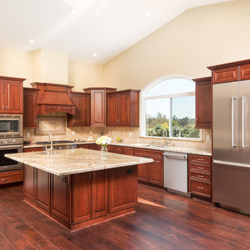 Scripps Ranch Kitchen Expansion With Large Island Seating