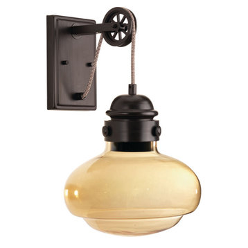 Progress Lighting P7125-LED Beaker 1 Light 10" LED Wall Sconce - Antique Bronze