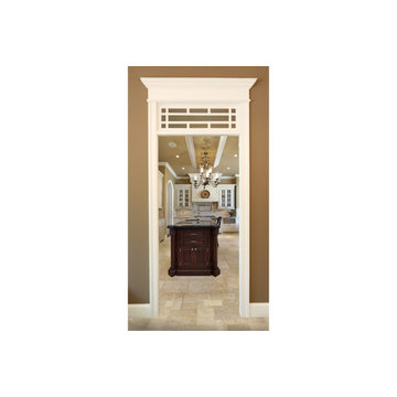 Transom Window Bungalow (Mission, Prairie) in Kitchen