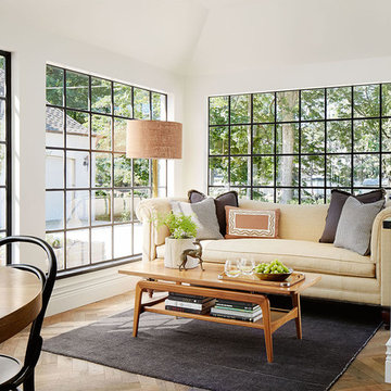 Country Club - french tudor renovation featured in Traditional Home magazine