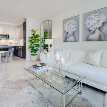 Modern Glam Open Floor Plan