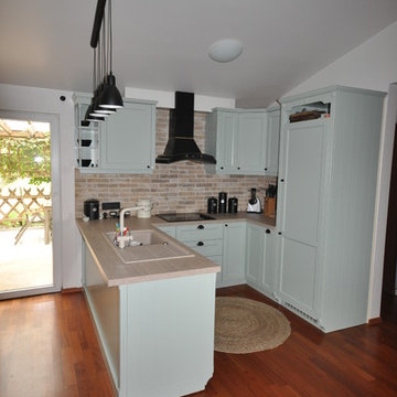 Provencial Style Renovation - before & after