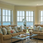 Florida Island House - Beach Style - Living Room - Tampa - by Habitat ...