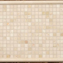 Crema Marfil And Emperador Dark Marble 3 - Tile
