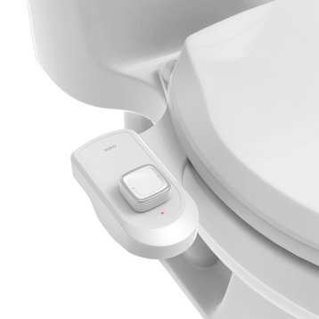 VOVO Non-electric Dual Nozzle Adjustable Pressure Bidet Attachment for Toilet