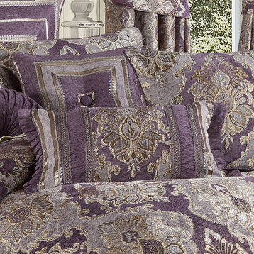 Five Queens Court Dominique Boudoir Decorative Throw Pillow