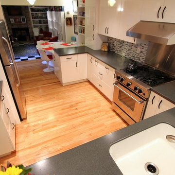 Modern Kitchen - Retro Touch